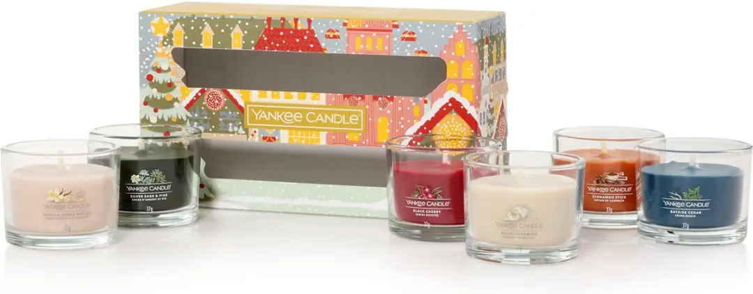 Yankee Candle Passport to the Holidays Votive Giftset - 6 Stuks - afbeelding 3 van 6