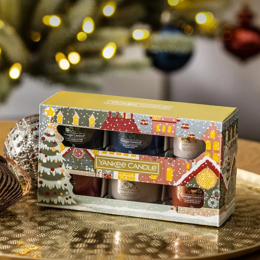 Yankee Candle Passport to the Holidays Votive Giftset - 6 Stuks - afbeelding 6 van 6