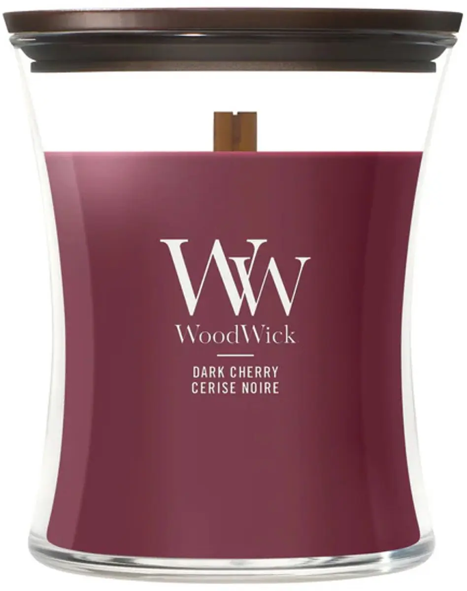 WoodWick Hourglass Dark Cherry Geurkaars