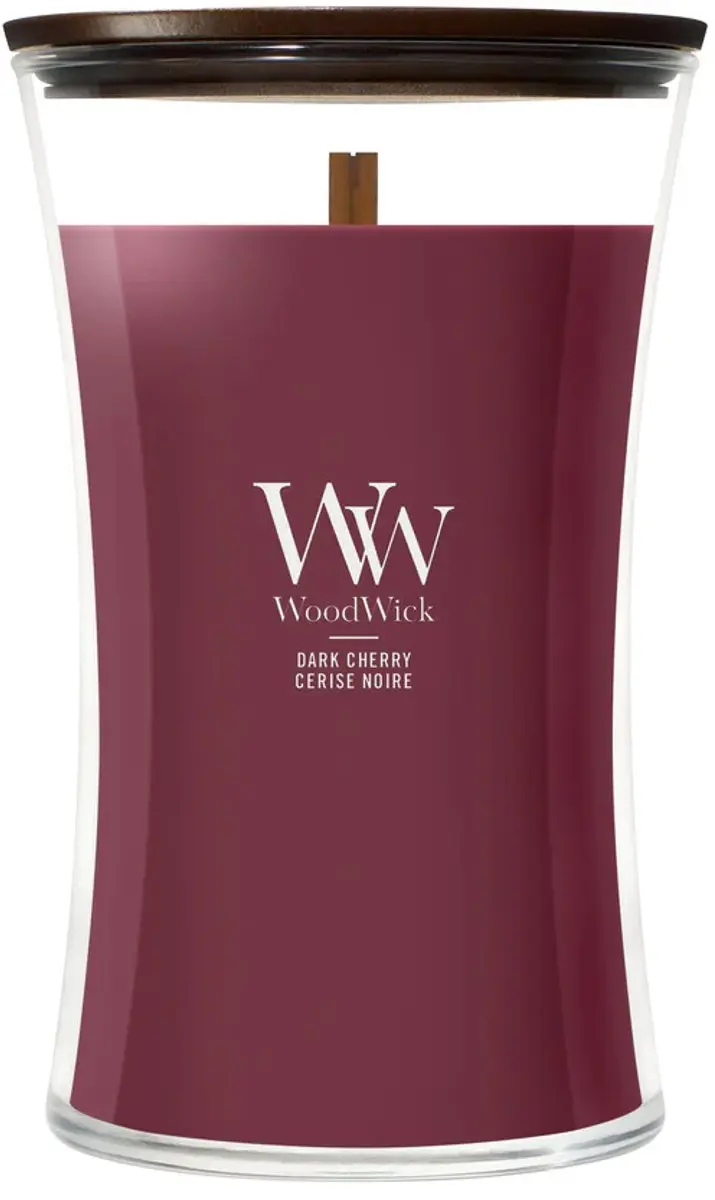 WoodWick Hourglass Dark Cherry Geurkaars