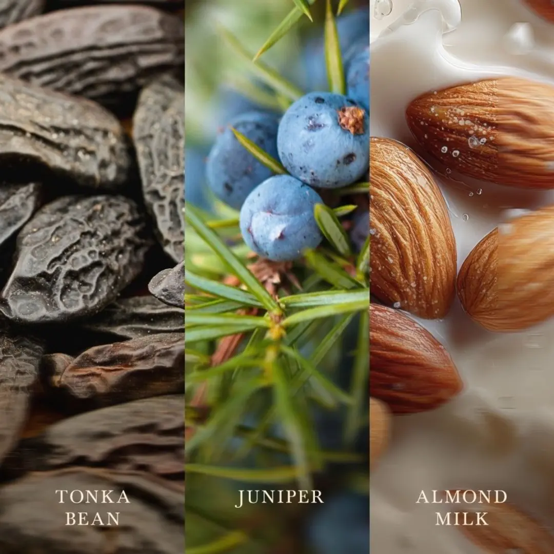 WoodWick Hearthwick Tonka & Almond Milk Geurkaars - 50 Branduren - afbeelding 3 van 5