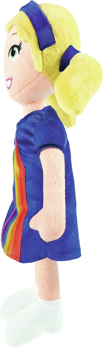 K3 Julia Knuffelpop 30cm - Regenboogjurk