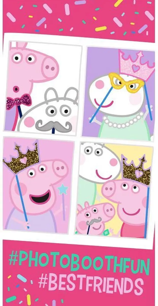 Peppa Pig Strandlaken Photobooth Fun