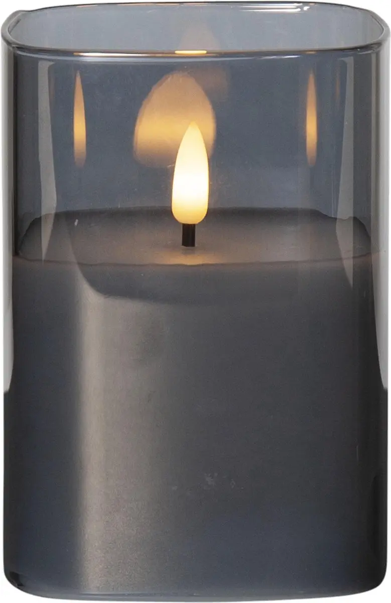 Star Trading LED lantaarn 'Flame' met flikkerend effect, batterij, timer, donker