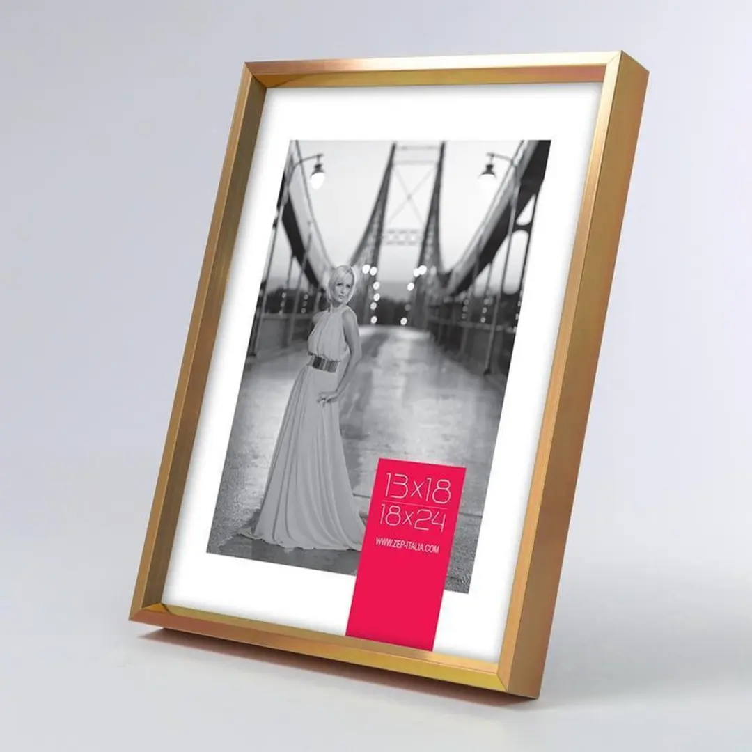Zep Yvette Aluminium Fotolijst Bruin 13x18/18x24cm - afbeelding 5 van 6