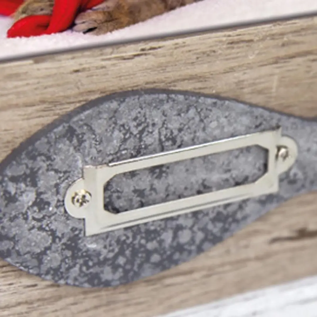 Zep Hella Houten Fotolijst Kat 10x15cm - Bruin - afbeelding 4 van 5