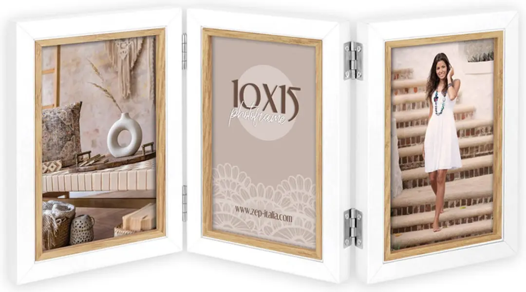 Zep Ayas Fotolijst 3Q 10x15cm Wit CV392 - afbeelding 6 van 6