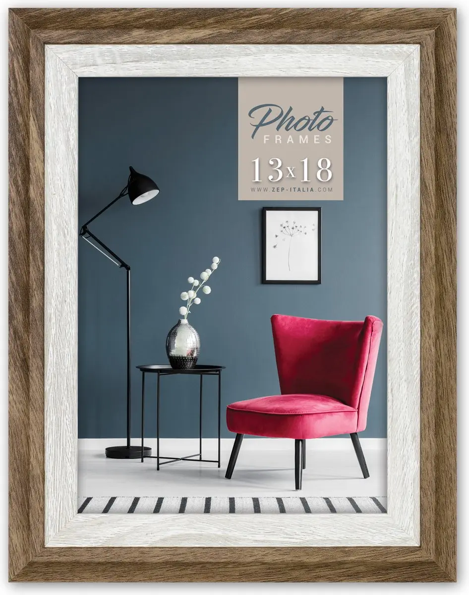 Zep Enna Fotolijst 20x30cm Bruin/Grijs