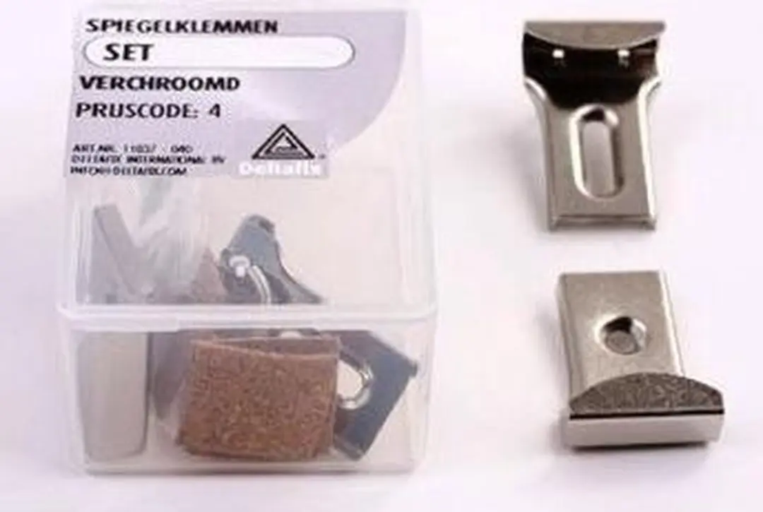 Deltafix Spiegelklem Verchroomd M