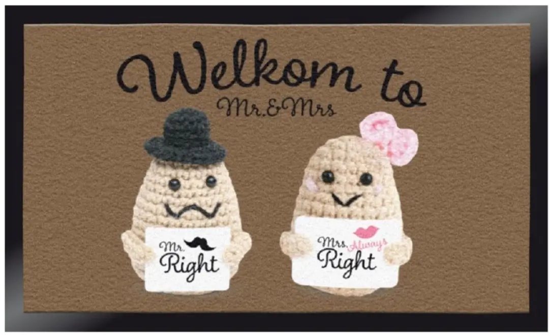 Deurmat Mr&Mrs