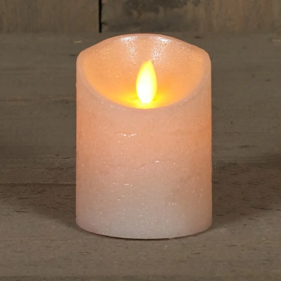 Anna's Collection LED Stompkaars Oslo 10cm - Parelcreme - afbeelding 2 van 6