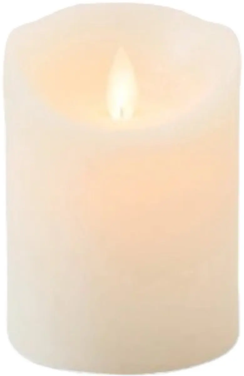 Anna's Collection LED Stompkaars Oslo 10cm - Parelcreme - afbeelding 4 van 6