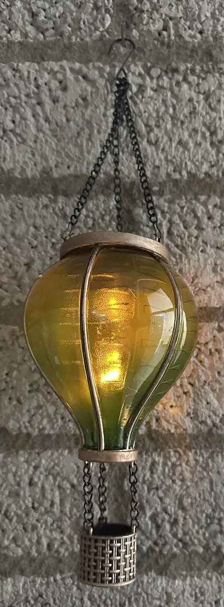 Decoratieve solarlamp luchtballon " met flame LED "