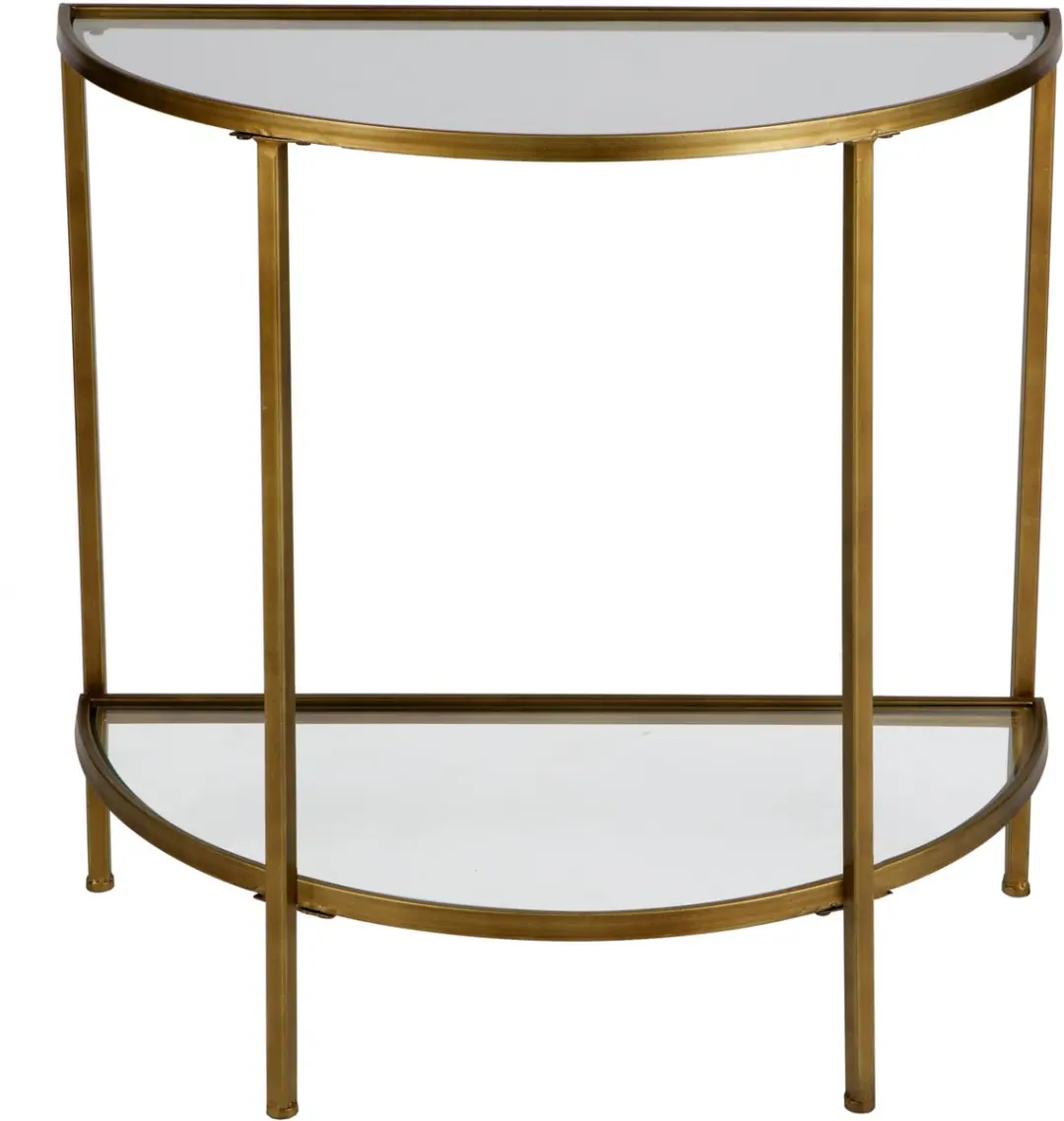 WOOOD Goddess Sidetable Antique Brass 75x37x75 - afbeelding 3 van 5