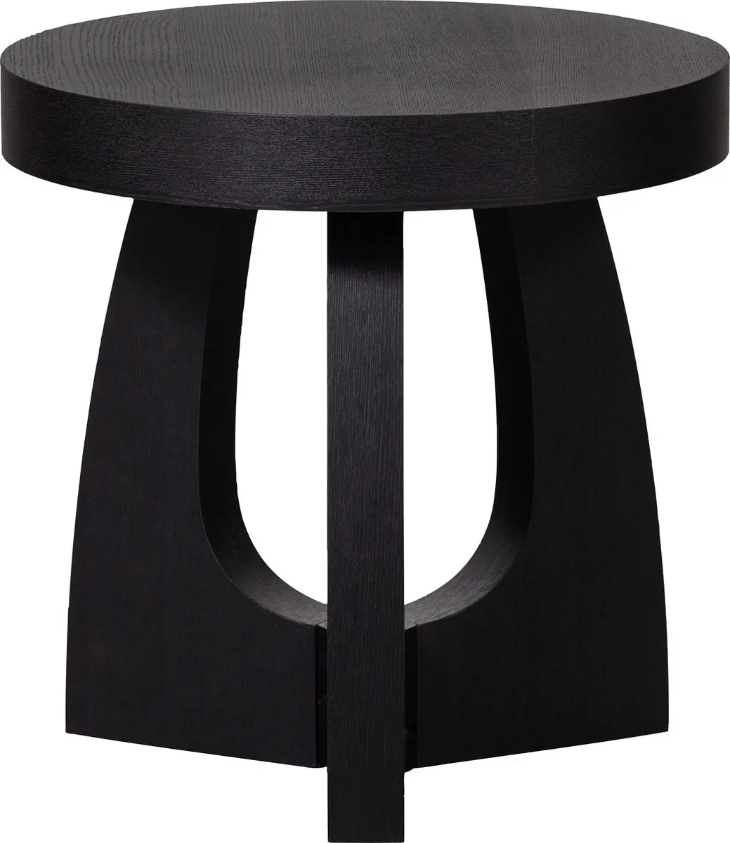 WOOOD Tala Bijzettafel 45cm - Zwart - afbeelding 5 van 5