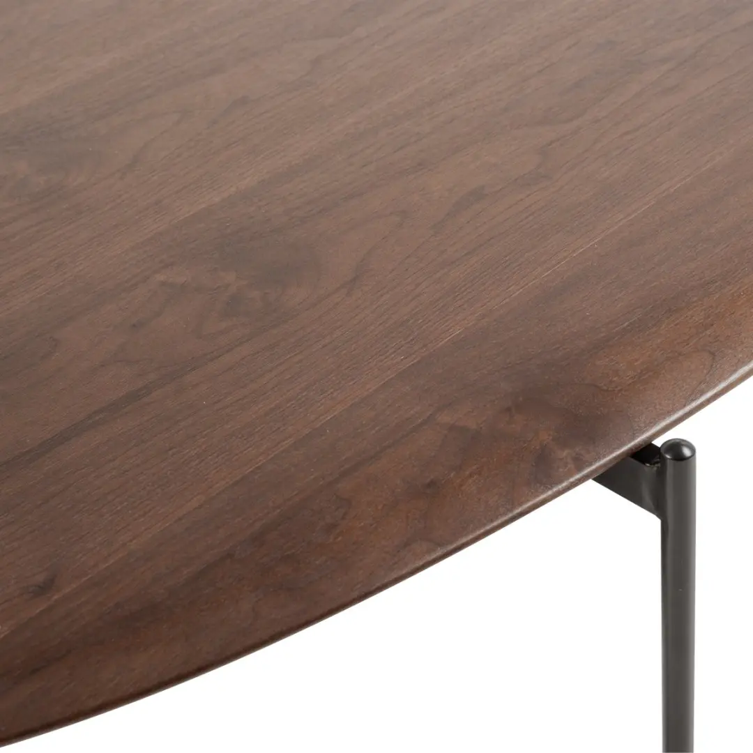 WOOOD Kota Salontafel 121x97cm - Bruin - afbeelding 6 van 6