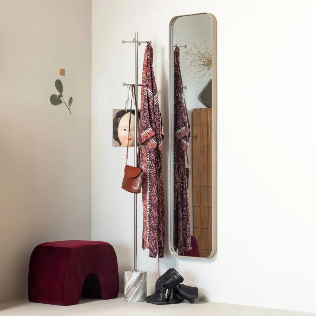 WOOOD Doutzen Spiegel 170x40cm - Zand - afbeelding 3 van 6