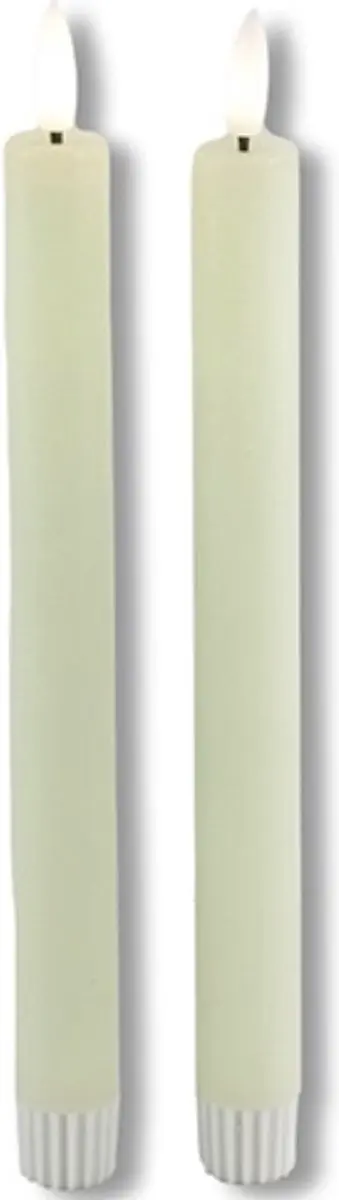 Countryfield LED Dinerkaarsen Rustiek Wax 23cm