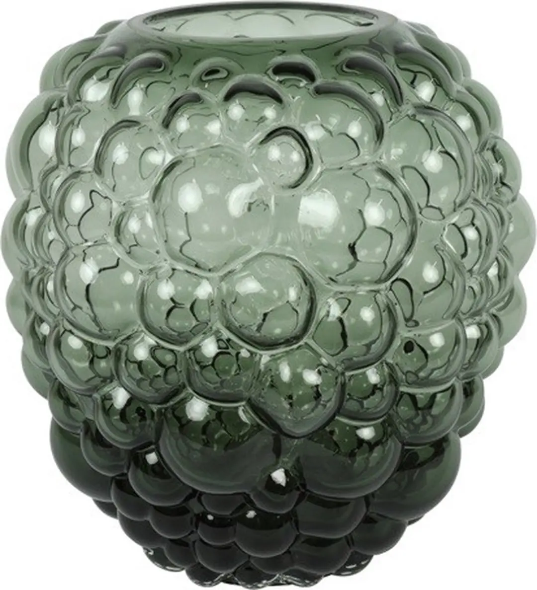 Countryfield Vaas Royal-Julie glas L28B28H30,5CM donker groen