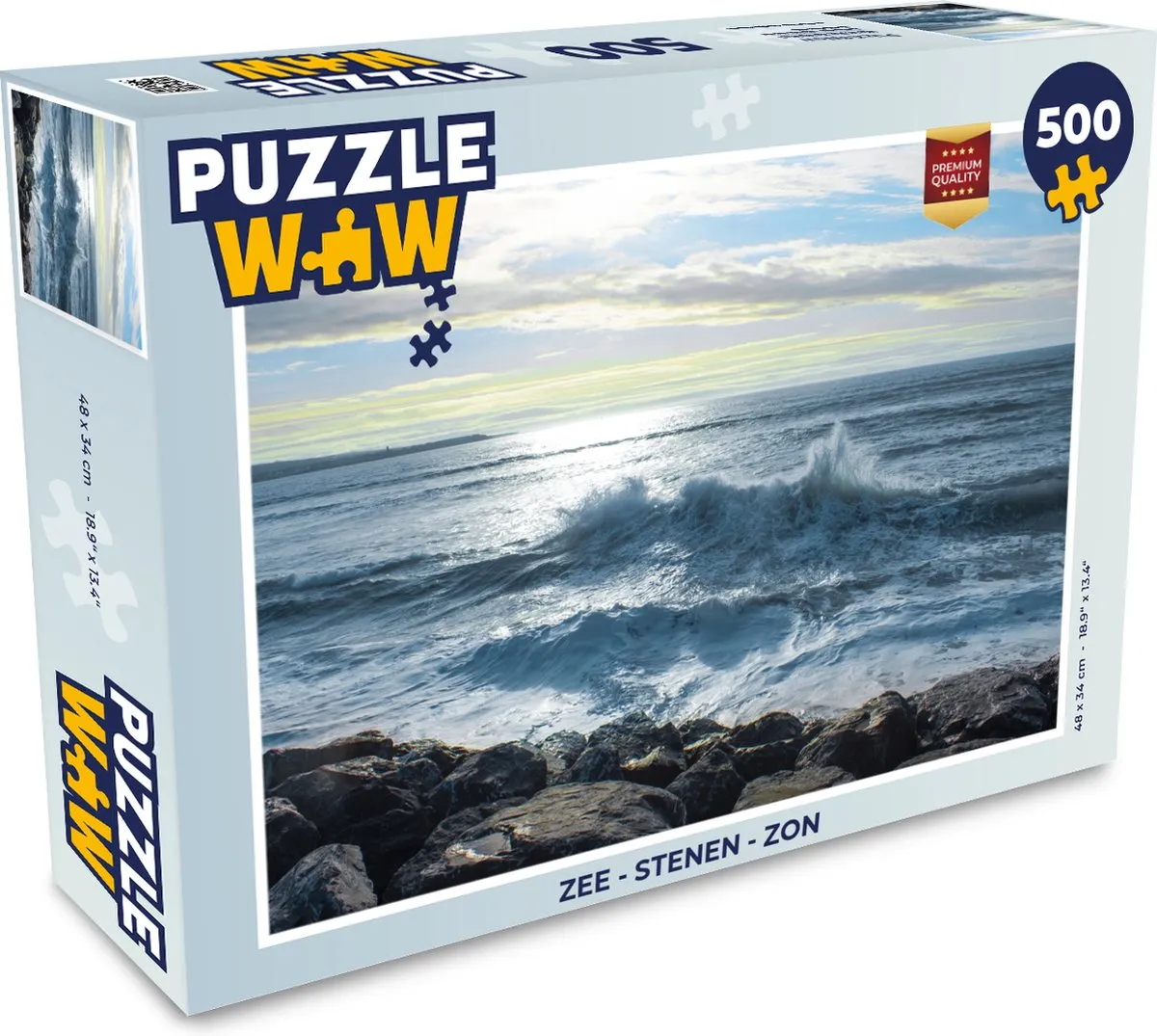 PuzzleWow Zee Legpuzzel 500 Stuks