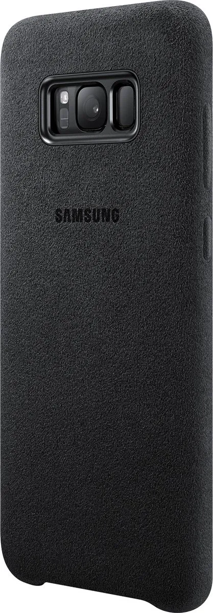 Samsung Galaxy S8+ Hoesje Alcantara - Antraciet - EF-XG955ASEGWW - afbeelding 6 van 6