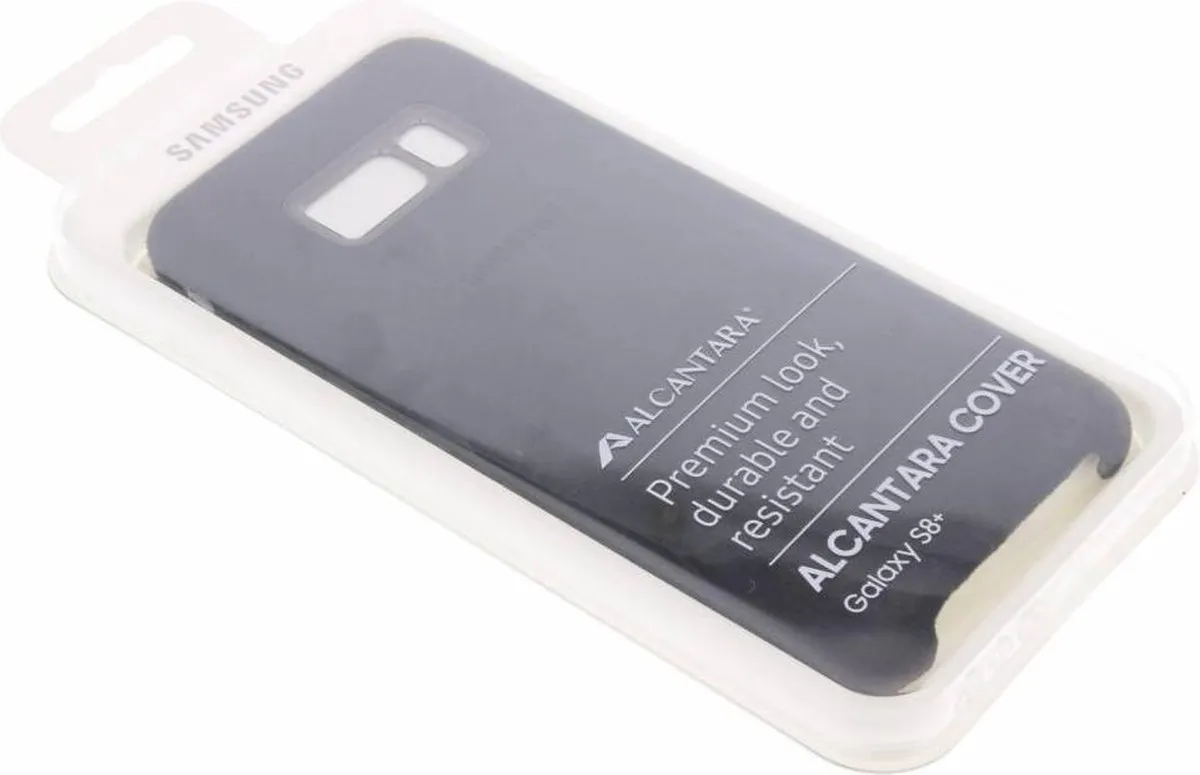Samsung Galaxy S8+ Hoesje Alcantara - Antraciet - EF-XG955ASEGWW