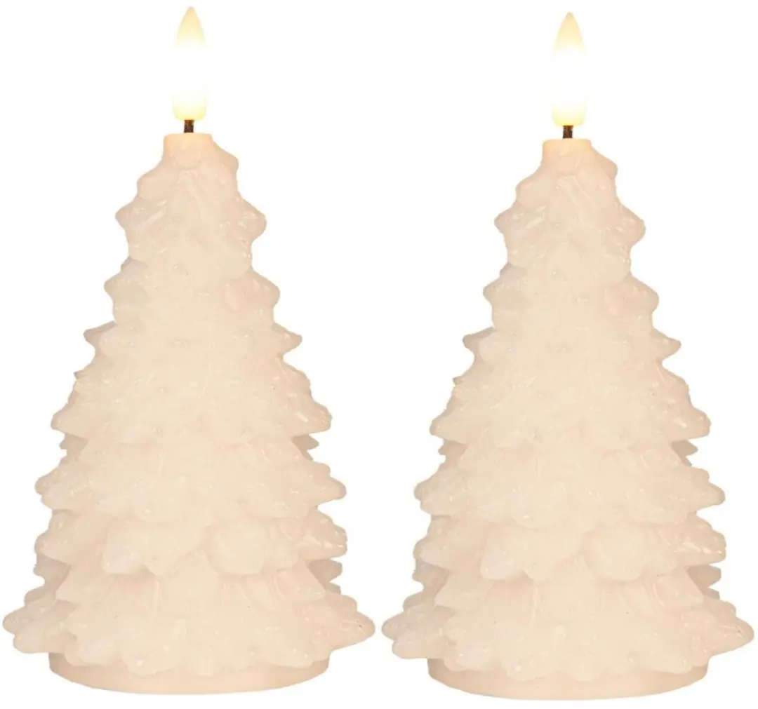 Anna's Collection LED kerstboom kaars