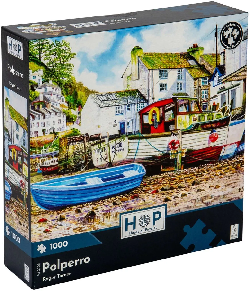 House of Puzzles Polperro Legpuzzel 1000 Stuks