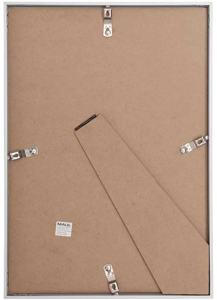 MAUL MAULdesign Fotolijst 21x30cm Aluminium - Zilver/Wit - afbeelding 6 van 6
