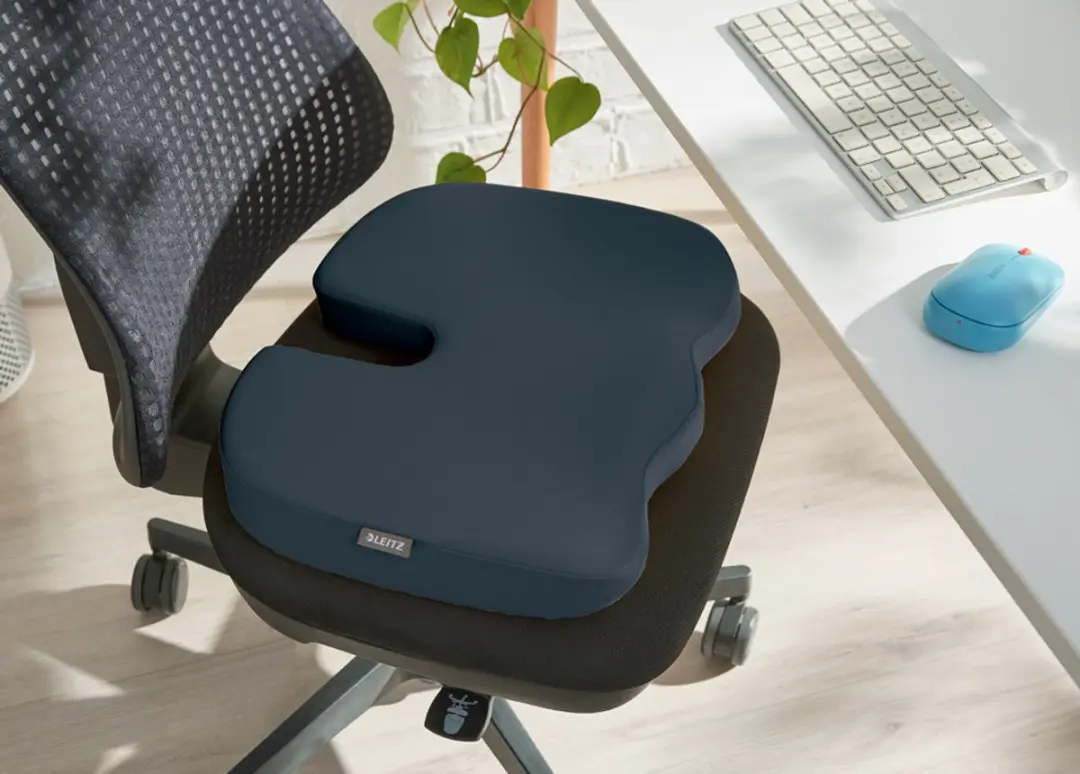 Leitz Ergo Cosy Stoelkussen - Warm Geel - afbeelding 6 van 6