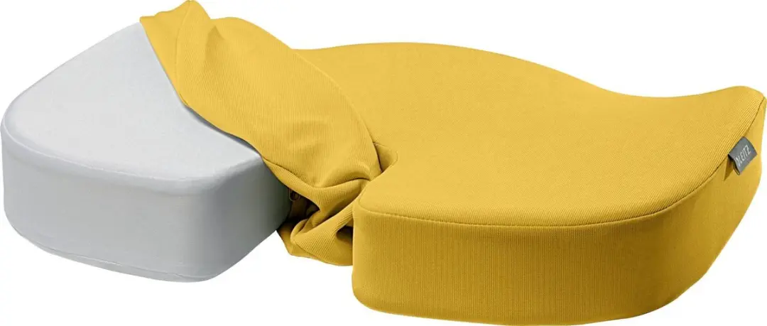 Leitz Ergo Cosy Stoelkussen - Warm Geel - afbeelding 3 van 6