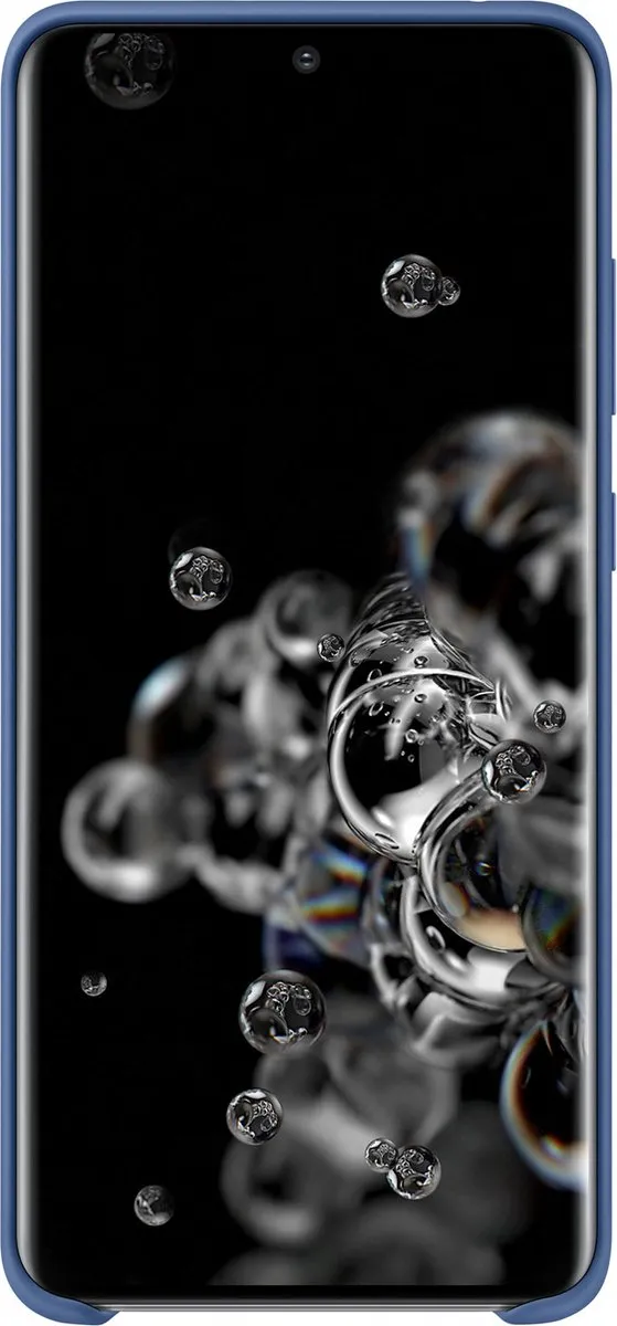 Samsung Silicone Hoesje EF-PG988TNEGEU - Galaxy S20 Ultra - Donkerblauw