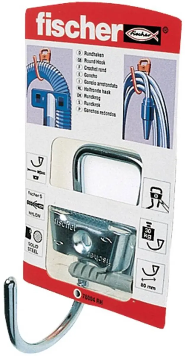 Fischer Ronde Haak RH 078004 - Metaal - afbeelding 4 van 4