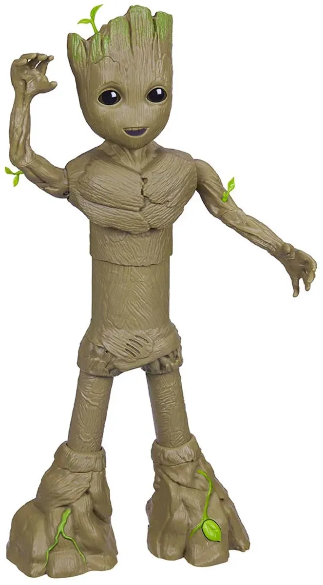 Marvel Grow and Groove Groot Actiefiguur - 4+ jaar - Multikleur