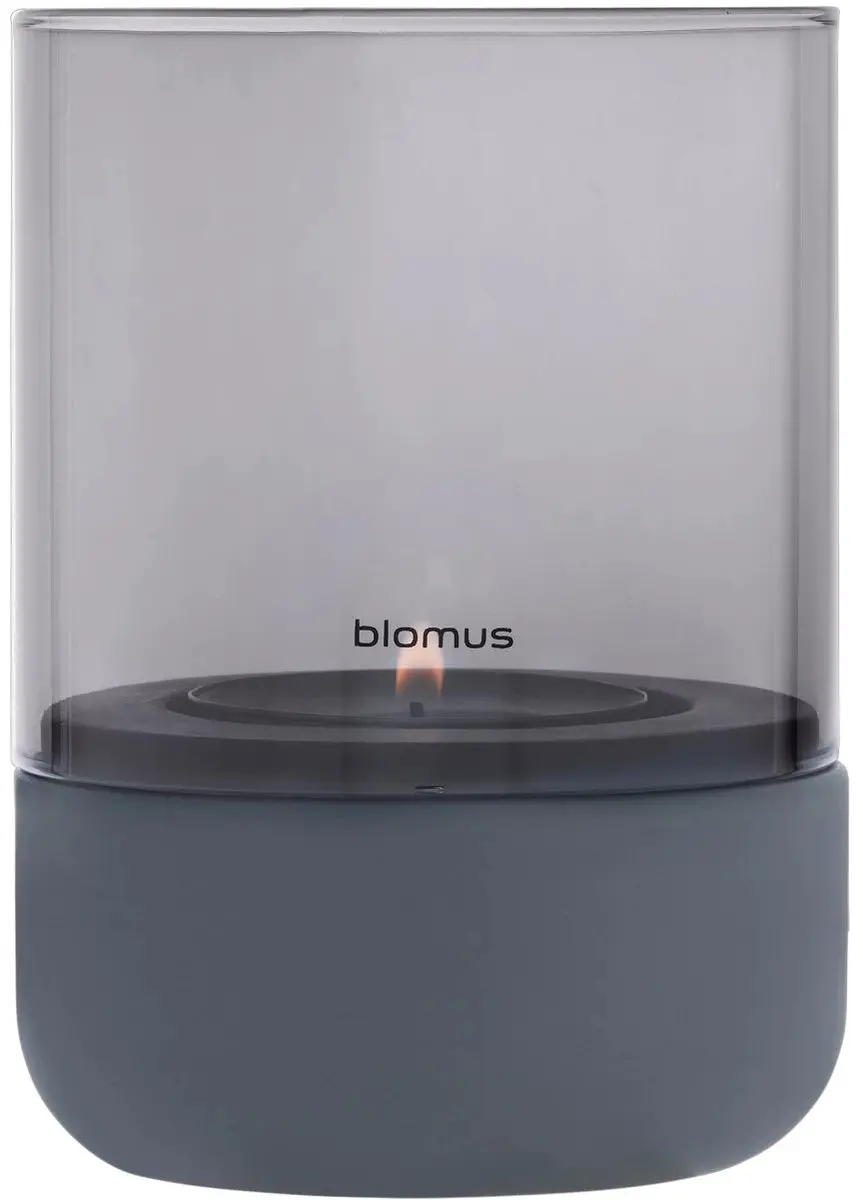 Blomus Calma Windlicht Steel Gray - afbeelding 4 van 6