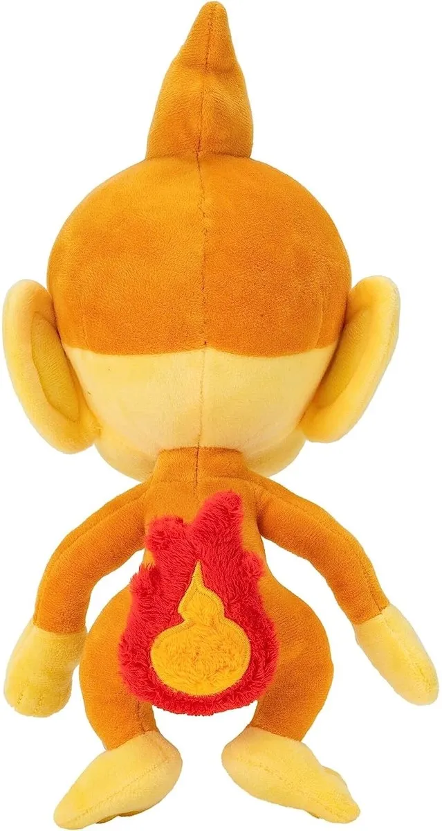 Pokémon Pluche Chimchar - 20cm Multicolor