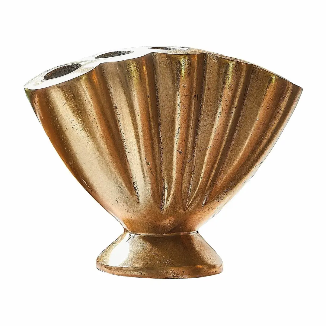 Loberon Chavelot Vaas - champagne - afbeelding 2 van 5