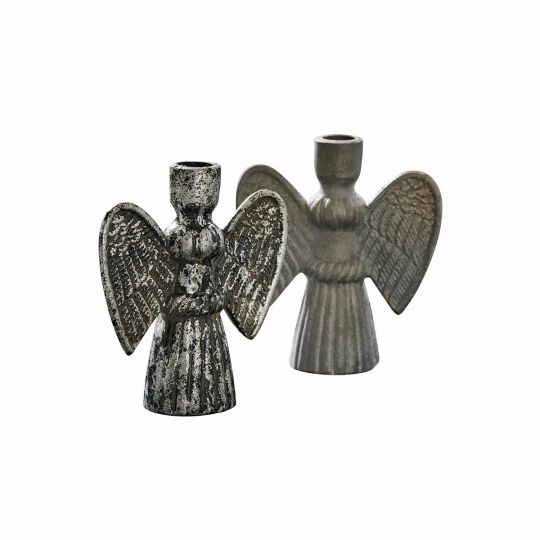 Loberon Auvine Kaarsenhouder Set - 2 Stuks - afbeelding 4 van 6
