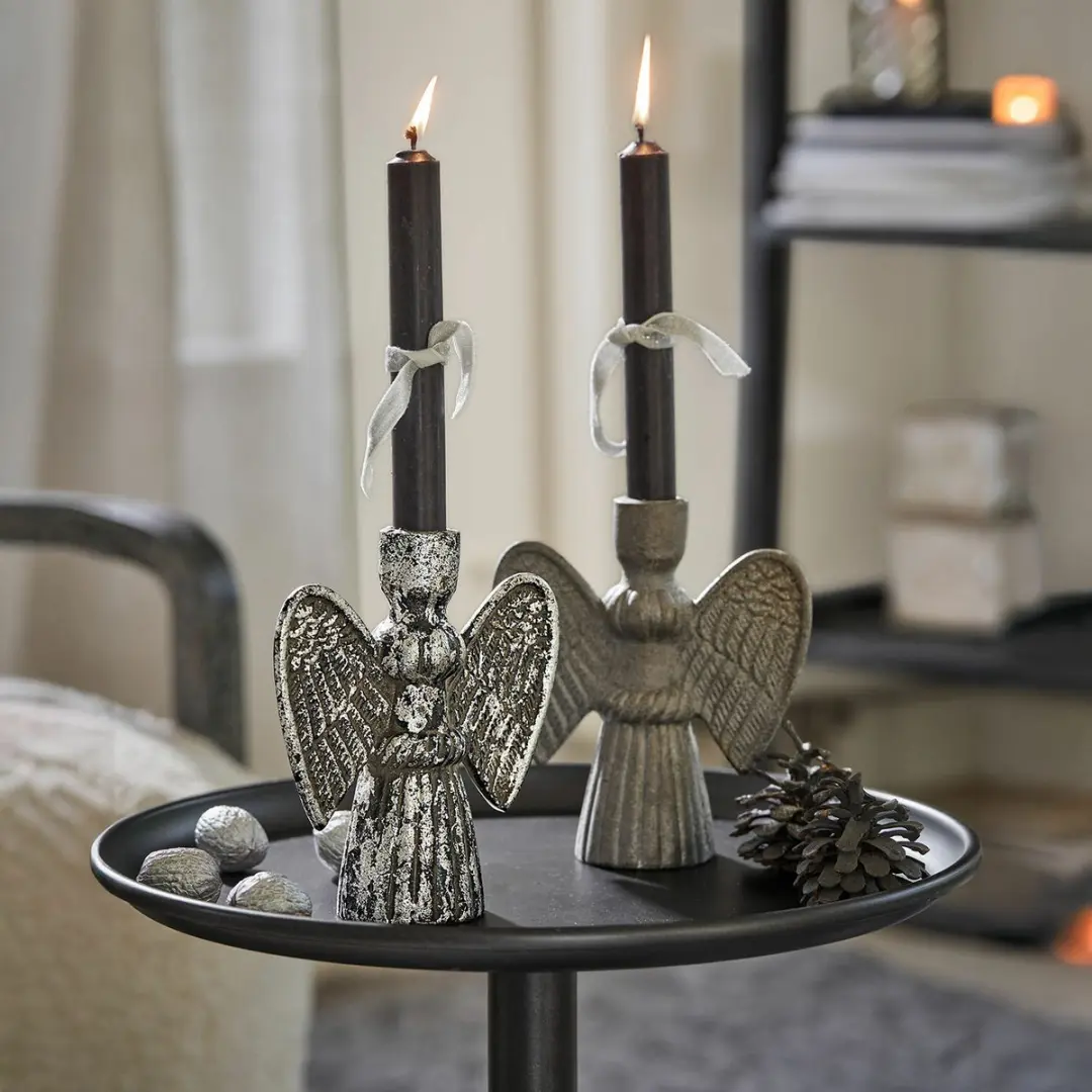Loberon Auvine Kaarsenhouder Set - 2 Stuks - afbeelding 6 van 6