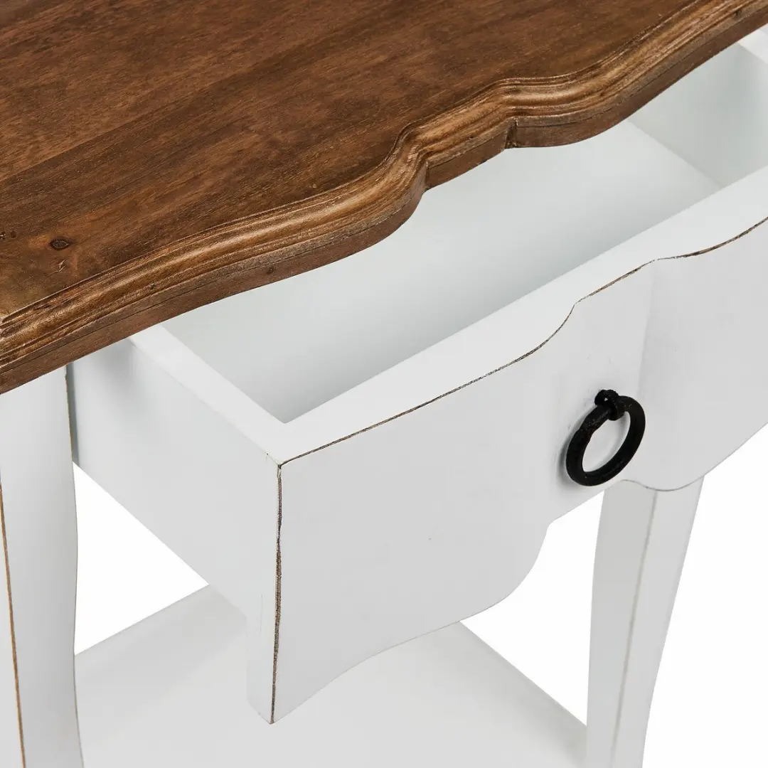 Loberon Finstock Bijzettafel - Antiekwit - afbeelding 6 van 6