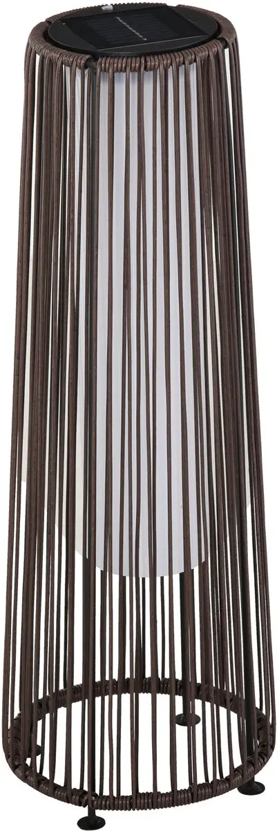 Outsunny Rattanlamp PE 61 cm Bruin