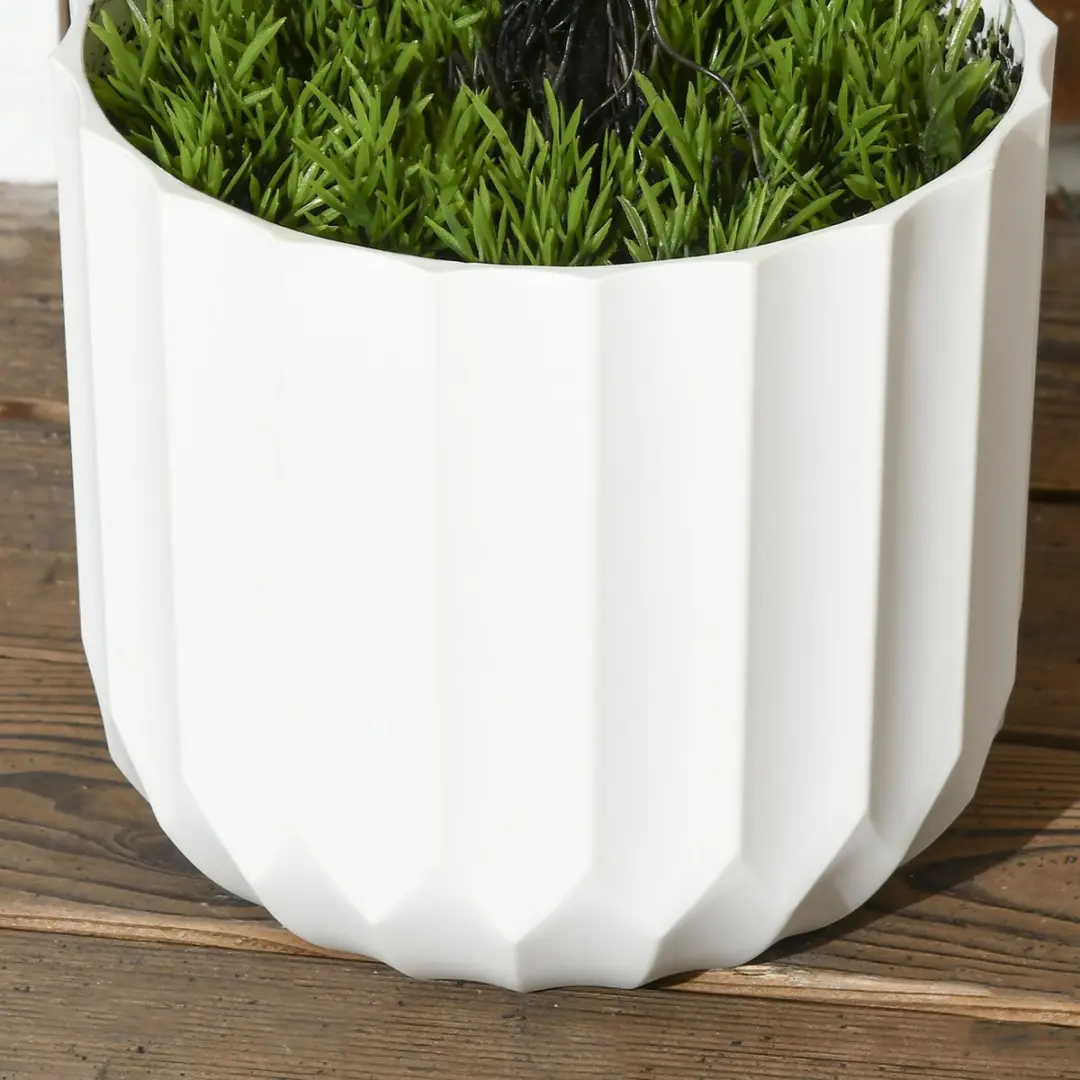 Homcom Kunstplanten Set 2 Stuks - 160 cm - Groen - afbeelding 2 van 6