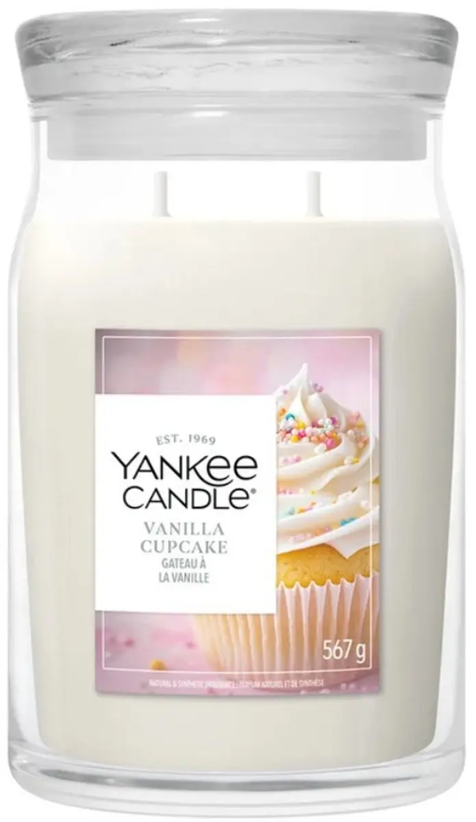 Yankee Candle Vanilla Cupcake Geurkaars - 567g - afbeelding 4 van 4