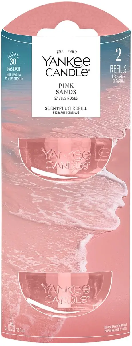 Yankee Candle Pink Sands Elektrische Diffuser Navulling