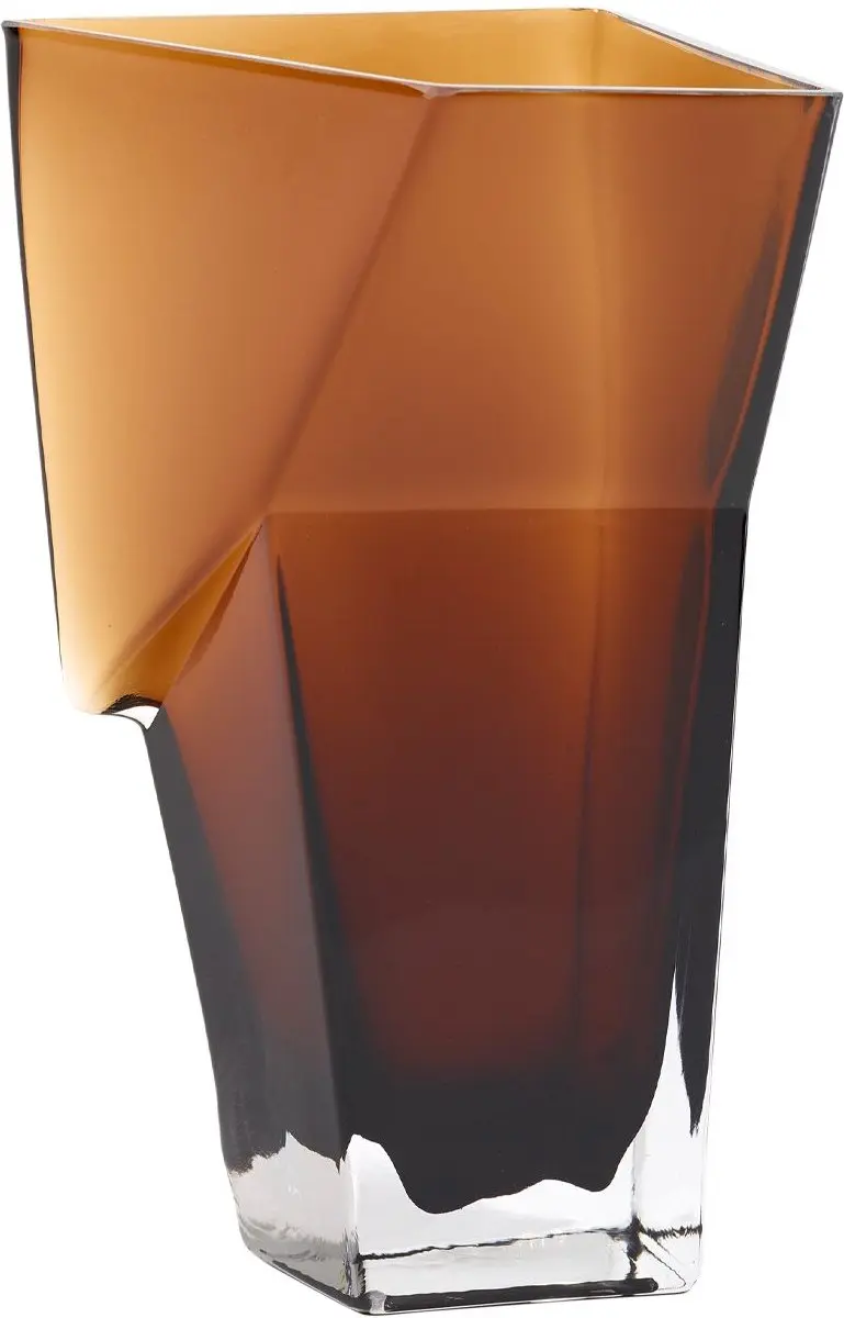 Serax Bob Verhelst Dunk vaas °8 23x18.5cm H33.5cm bruin