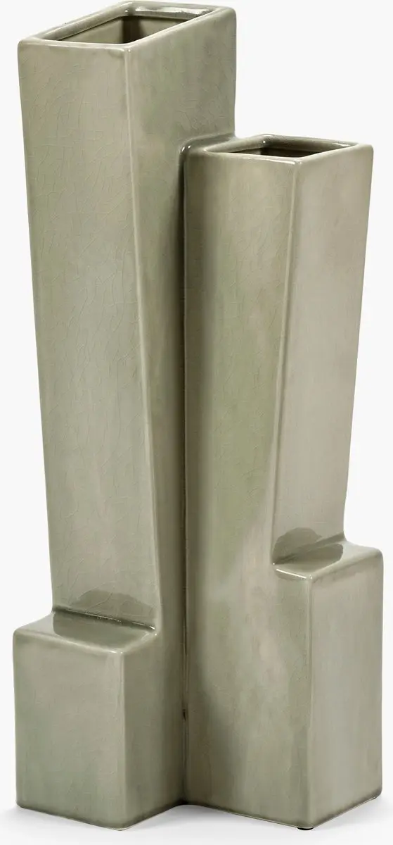Serax Bob Verhelst Bebop vaas °7 19.5x17cm H53.5cm lichtgroen
