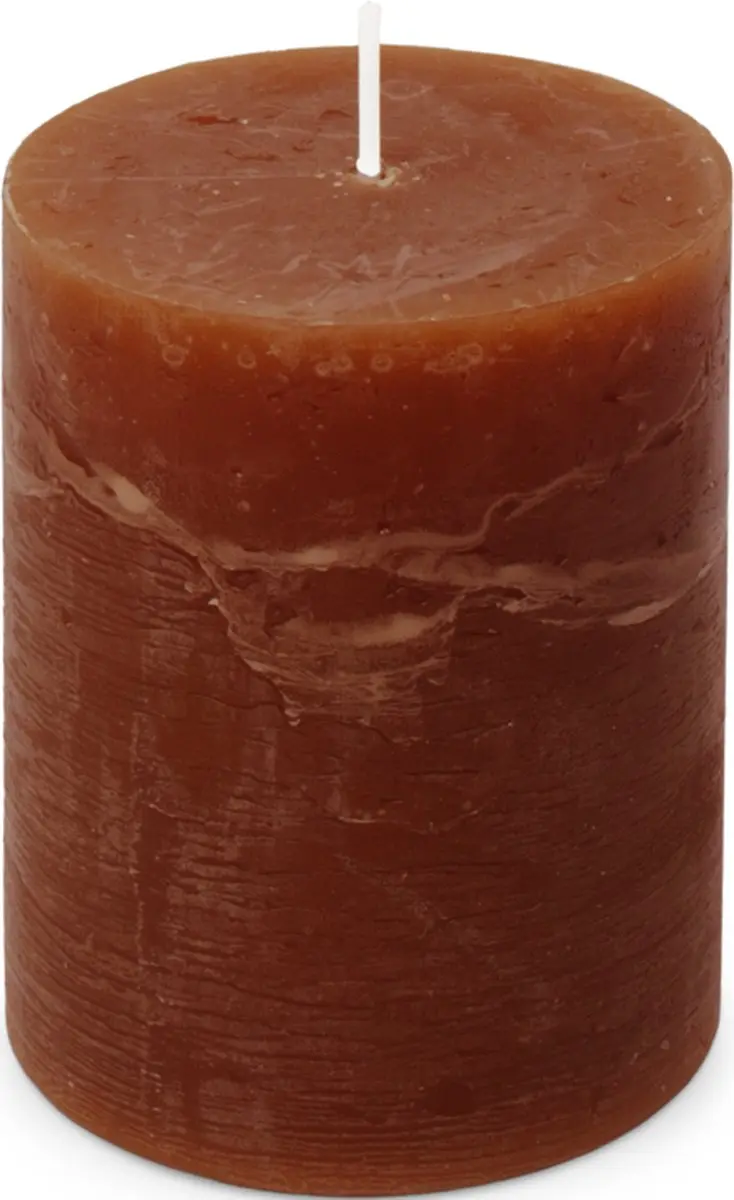 Spaas Rustiek Kaars 80/110mm Bordeaux