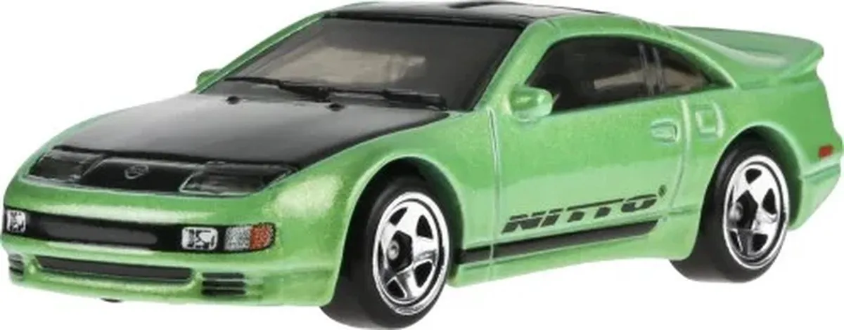 Hot Wheels Nissan 300ZX Twin Turbo JCB59 - 1:64 - Groen