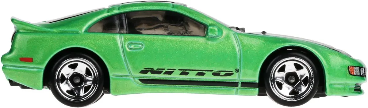 Hot Wheels Nissan 300ZX Twin Turbo JCB59 - 1:64 - Groen