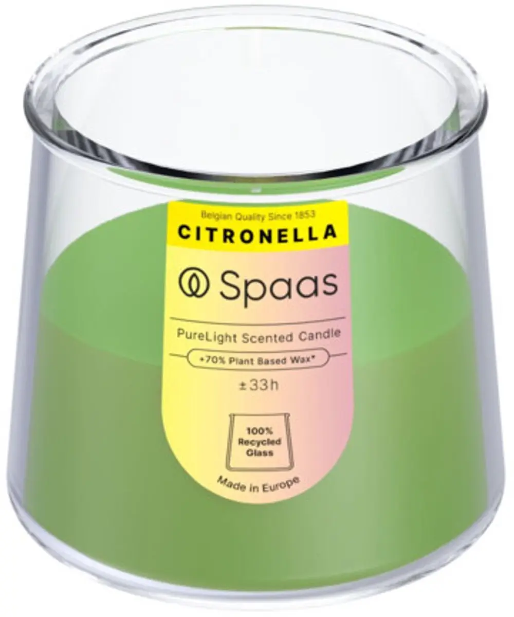 Spaas PureLight Geurkaars Levendig Groen - afbeelding 5 van 5